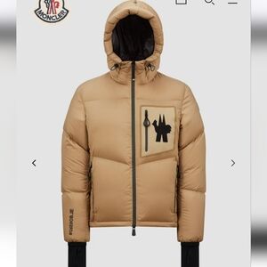 Moncler Grenoble Mandres Hooded Short Down Jacket. Size 2 (small)